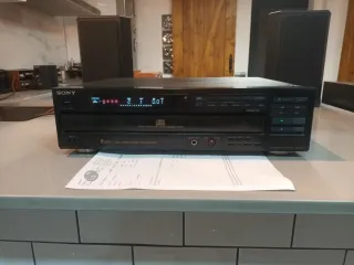 Reproductor CD Sony 5 Discos Gama Alta