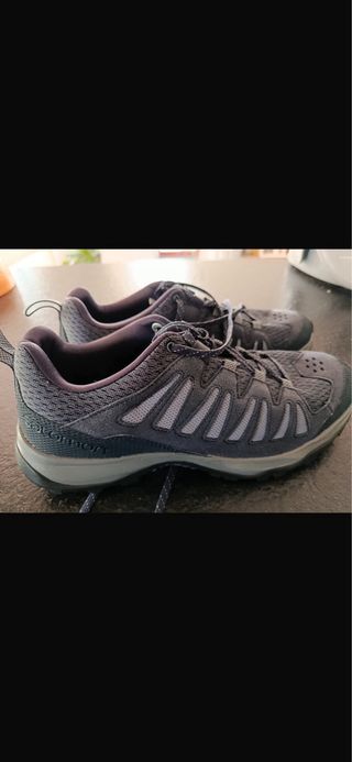 Zapatillas Salomon Montaña Azul/Gris