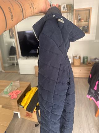 Abrigo Zara Hombre Talla M azul oscuro