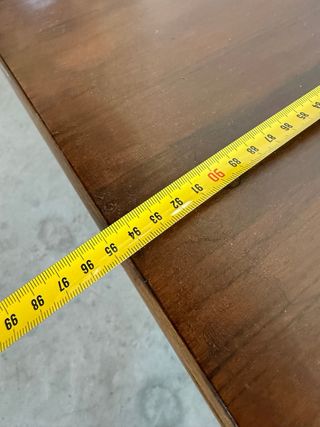 Mesa de comedor extensible de madera guilleumas