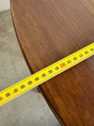 Mesa de comedor extensible de madera guilleumas