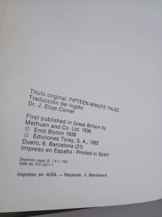 Cuentos de Enid Blyton 9, ilustra Carmen Guerra