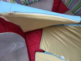 Colchón plegable para cuna de viaje