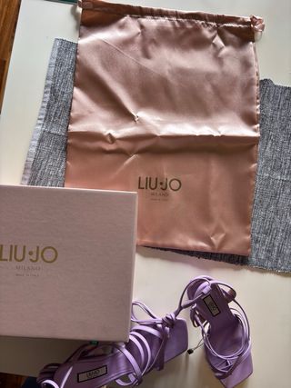 Sandali Liu Jo Lilla con lacci