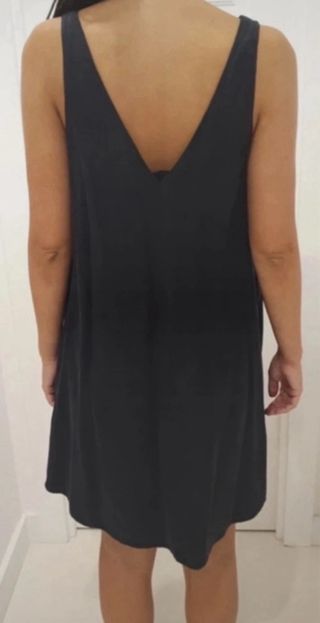 Vestido negro corto verano
