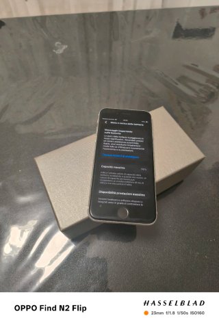 iPhone SE 64GB Argento/Grigio Siderale