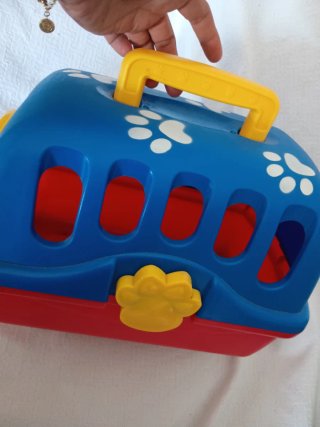 Transportín de juguete para mascotas