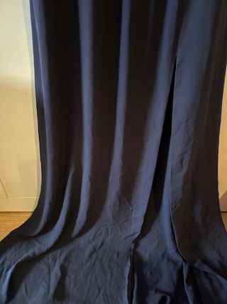 Vestido largo azul para evento