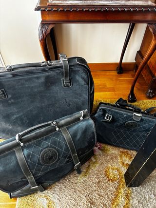 Conjunto Maletas Polo Negras