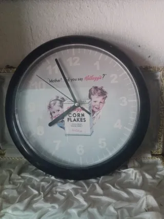 Reloj vintage Kellogg's