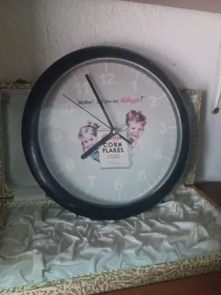 Reloj vintage Kellogg's