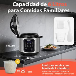 Olla Eléctrica Programable Aigostar 6L