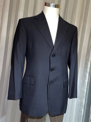 Giacca Ralph Lauren blu lana tg 48