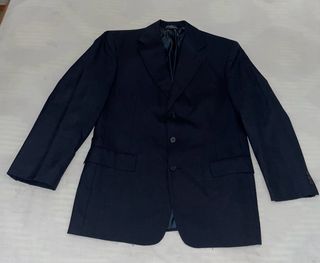 Giacca Ralph Lauren blu lana tg 48