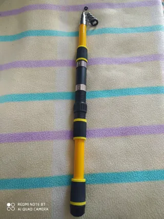 Caña de pesca telescópica de 2'10 metros