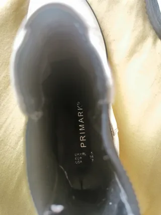 Botines blancos mujer