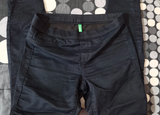 Pantaloni neri Benetton