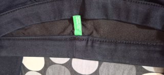 Pantaloni neri Benetton