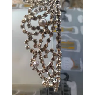 Tiara Comunión/Boda Plata