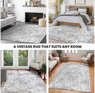 Alfombra Vintage Oriental 160x220cm NUEVA !