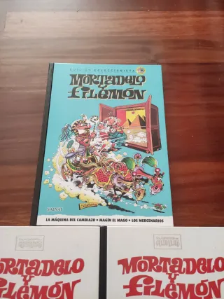 3 comics Mortadelo y Filemón