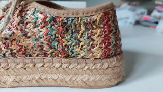 Guess Espadrillas Corda Tg 38 Multicolor