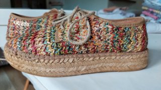Guess Espadrillas Corda Tg 38 Multicolor