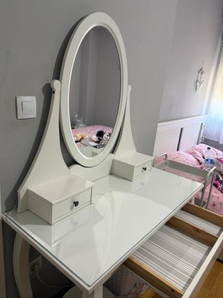 Tocador IKEA HEMNES blanco