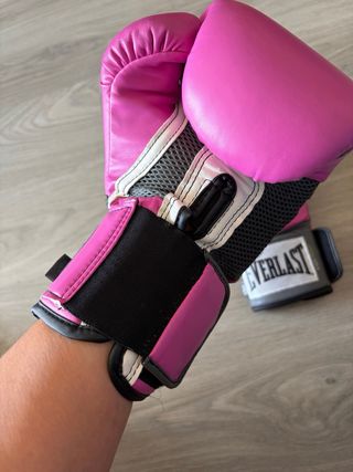 Guantes Boxeo Rosa Everlast 12oz