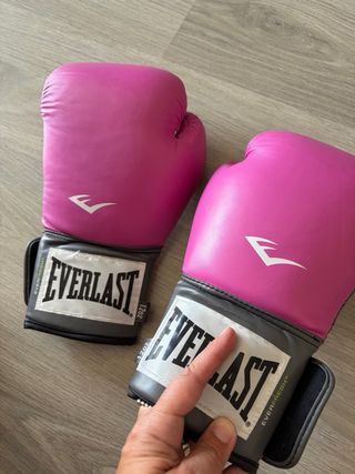 Guantes Boxeo Rosa Everlast 12oz
