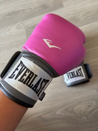Guantes Boxeo Rosa Everlast 12oz