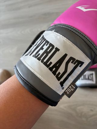 Guantes Boxeo Rosa Everlast 12oz