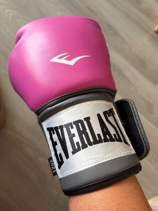 Guantes Boxeo Rosa Everlast 12oz
