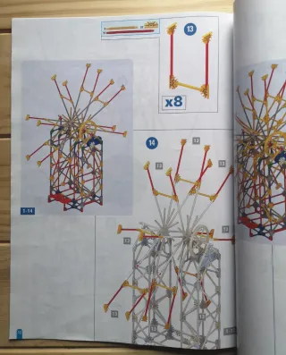 K'nex Thrill Rides 3-en-1 Parque de Atracciones