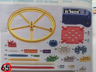 K'nex Thrill Rides 3-en-1 Parque de Atracciones