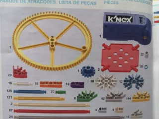 K'nex Thrill Rides 3-en-1 Parque de Atracciones