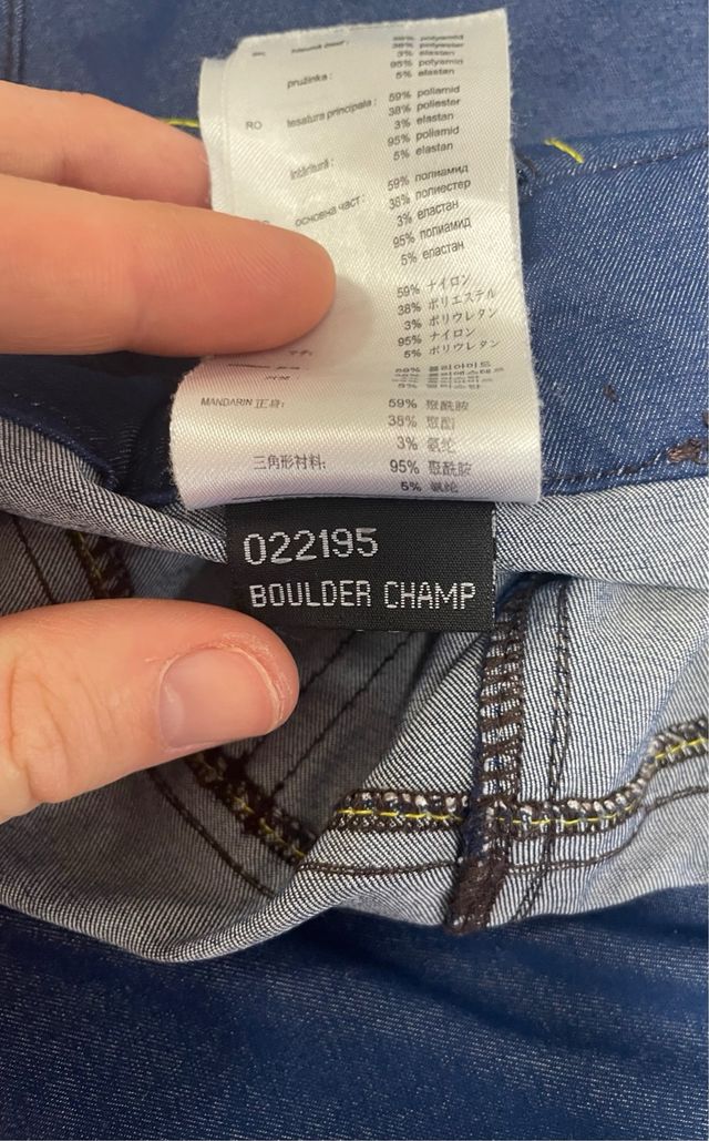 Pantalón de escalada Salewa línea La Mano
