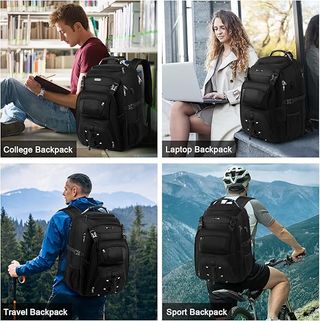 Mochila JCDOBEST Extra Grande Negra