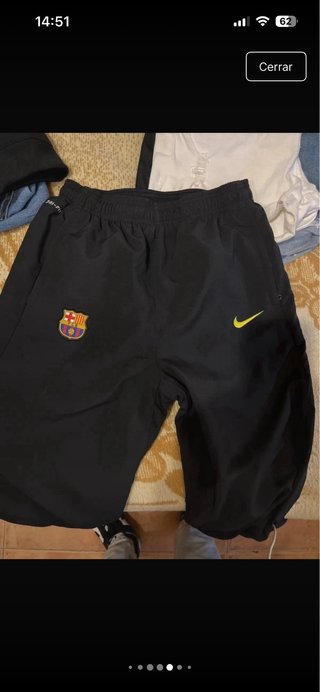 Chándal Nike FC Barcelona Negro/Amarillo