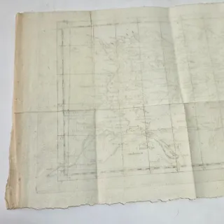Antica mappa della Numidia 1806 Rollin