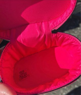 Neceser rosa con logo