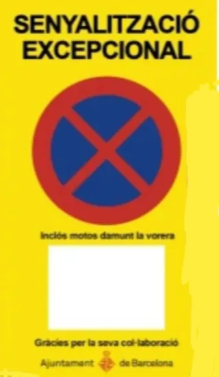 Señalización Excepcional Per Obres