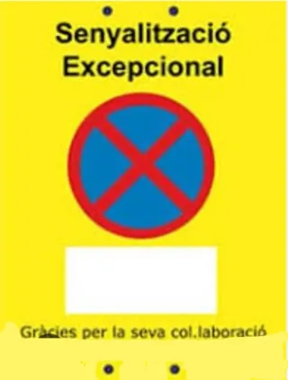 Señalización Excepcional Per Obres