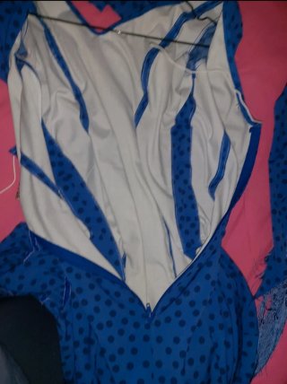 Vestido Flamenca Azulina