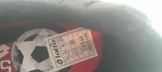 Scarpe Lotto nere e rosse