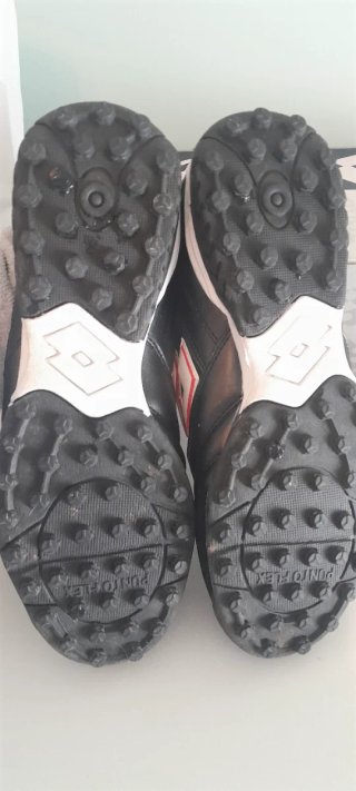 Scarpe Lotto nere e rosse