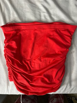 Top Rojo Stradivarius Talla M