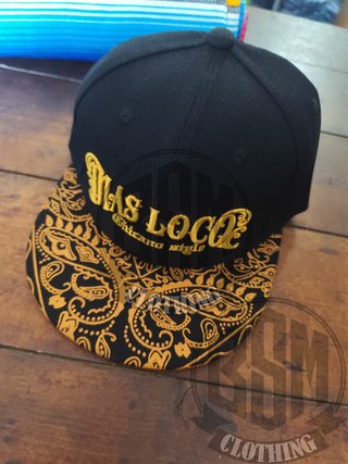 Cappellino Mas Loco Chicano Style - giallo