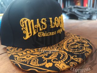 Cappellino Mas Loco Chicano Style - giallo