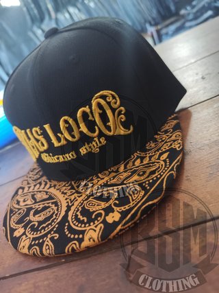 Cappellino Mas Loco Chicano Style - giallo